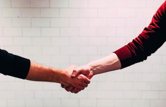 Shake hands