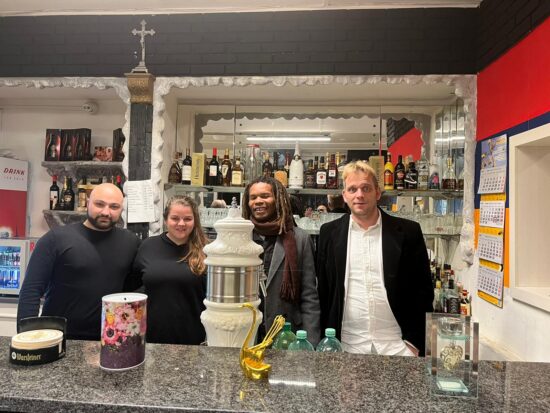 Exhibition of the artist couple Mukenge/Schellhammer with Lichtenhagen in April 2023