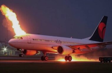 Canada Crash: Plane Catches Fire After Harsh Landing!