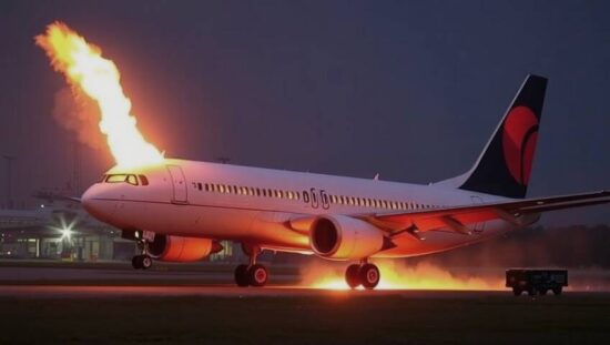 Canada Crash: Plane Catches Fire After Harsh Landing!