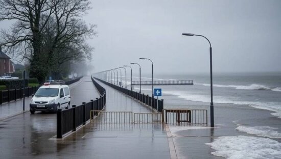 BOMBSHELL: North Sea Storm Surge Threatens to Wreak Havoc on Christmas Coastlines!
