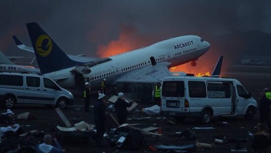 Only 2 Survive in S. Korea Air Disaster