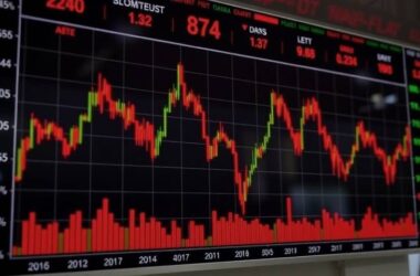 (Translation: "Dax closes in minus before Christmas")