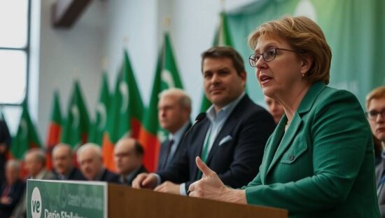 SPD-Linke's Shocking Endorsement of Green Party's Trust Vote Decision!