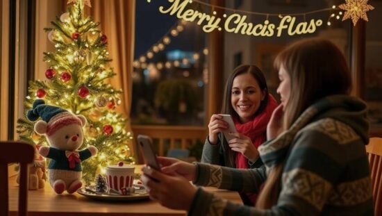 Majority Guilty of Midnight Video Calls on Christmas Eve!