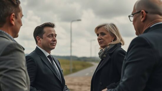 German Team in Secret Talks