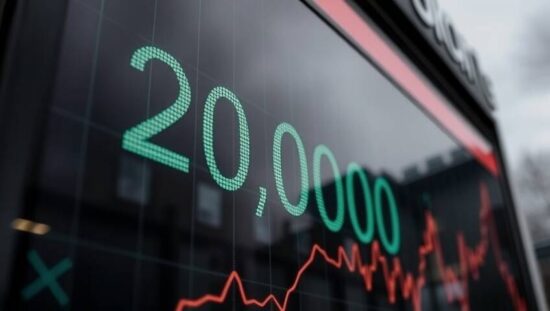 Stocks Plummet Below 20,000 as Investors Flee in Panic!