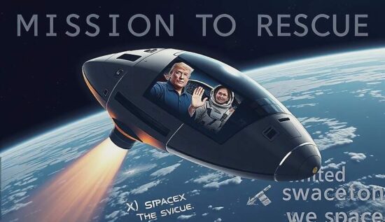 Trump Demands Musk to Save Stranded Astronauts in Orbit