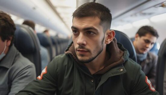 Khabib's Seat Squabble Sends Him Kicking Off the Plane!