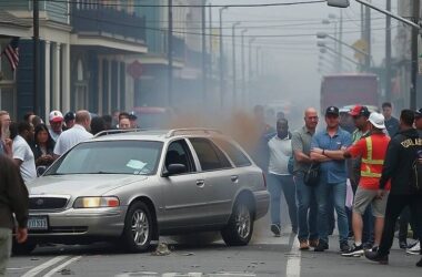 Multiple Fatalities as Car Plows into Crowd in New Orleans