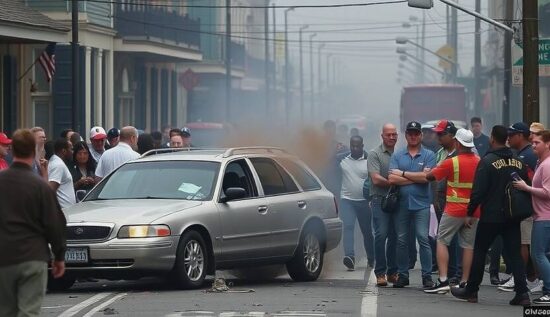 Multiple Fatalities as Car Plows into Crowd in New Orleans