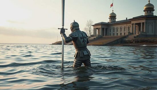 Iron Riddle Sunk to the Bottom of the Lake!