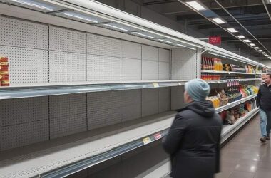 Supermarkets Struggle with Empty Shelves!