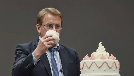 Leftist Leader Slams Foam Cake Assault on FDP Chief
