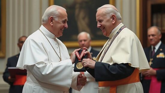 Pope Francis Wins Freedom's Highest Praise