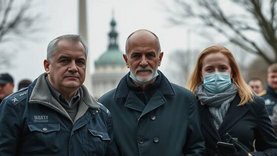 The Unlikely Trio Caught in the Act?