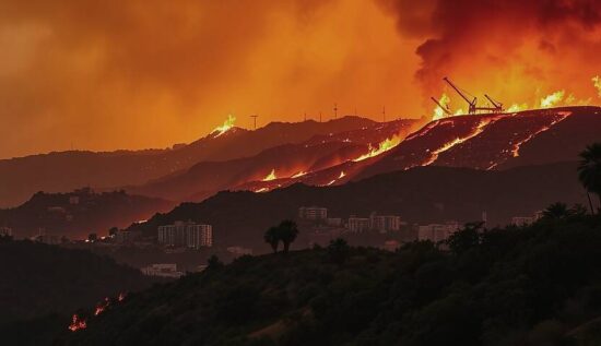 Hollywood Ablaze: California's Worst Fire Disaster in History