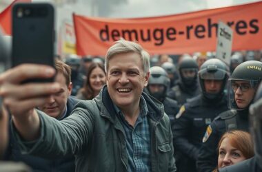 Outrage After Smiling Selfie at 'Anti-Far-Right' Rally Three Days After Aschaffenburg Murders