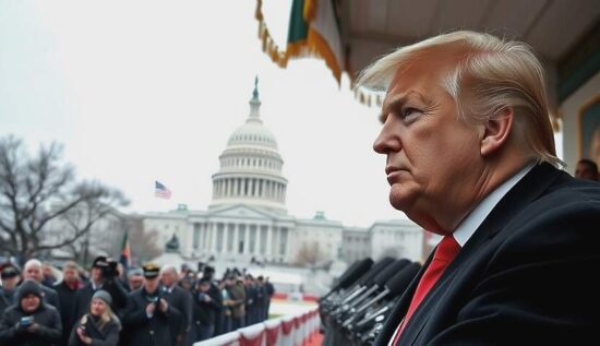 President Elect's Historic Swearing-In Under the Big Dome!