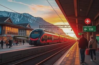 SBB-Züge halten 93,2% der Mal pünktlich an!