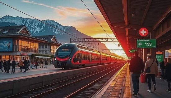 SBB-Züge halten 93,2% der Mal pünktlich an!