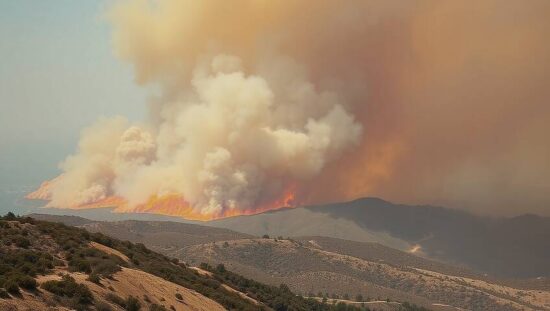 LA Ablaze: 10,000 Flee as Wildfire Engulfs City