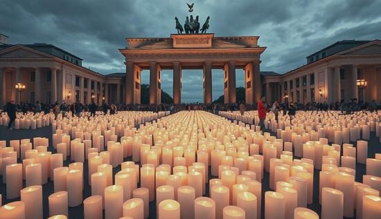 BREAKING: Berlin's 'Light Revolution' Fails to Illuminate the Left's Fears, as 30,000 Turn Out for Anti-Fascism Rally