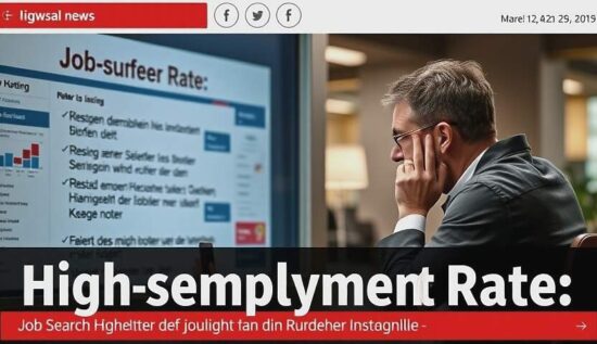 Jobless Rate Hits 10-Year High, Recession Looms