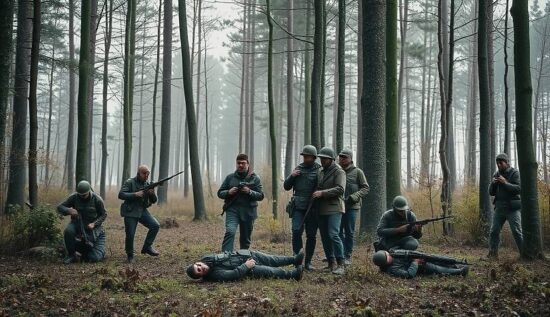 13 Soldiers Surrender in Kursk