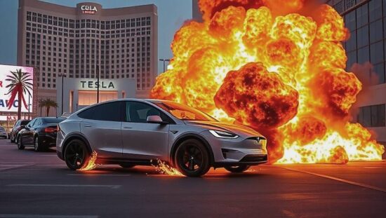 BREAKING: Cybertruck EXPLODES in Front of Trump Hotel!