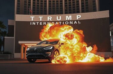 Tesla Explodes in Front of Trump Hotel, Was it an Attack?