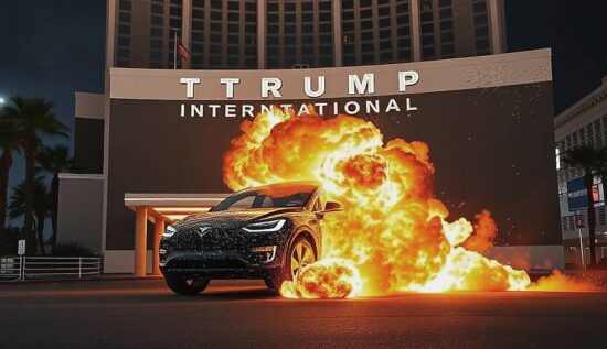 Tesla Explodes in Front of Trump Hotel, Was it an Attack?