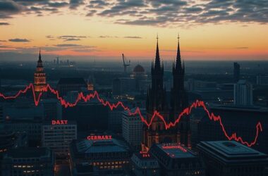 DAX Plunges Pre-Inflation Fears