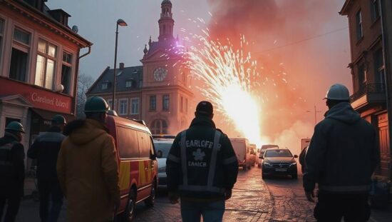 5 Killed in New Year's Eve Explosions