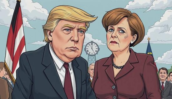 A Falsified Trump and a Clueless Merkel - The End of an Era