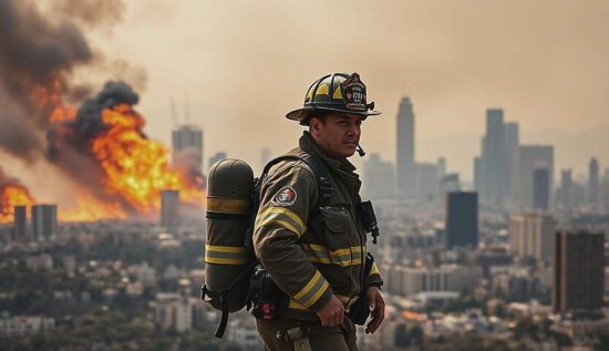 'ANGEL'S IN FIRE FIGHT'!