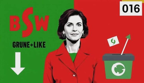 LEFT-WING CRASH: Sahra Wagenknecht's Party Plummets to 4% in Shock Poll Result!