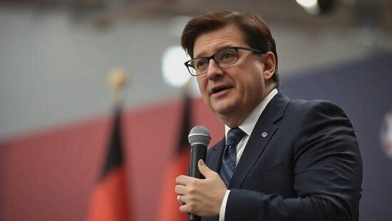 Ralf Stegner's Warning Shot