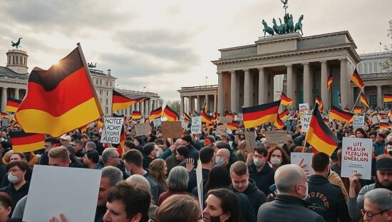 MASSIVE UPROAR: Over 1 Million Protest in Berlin Against CDU's Coalition with AfD!