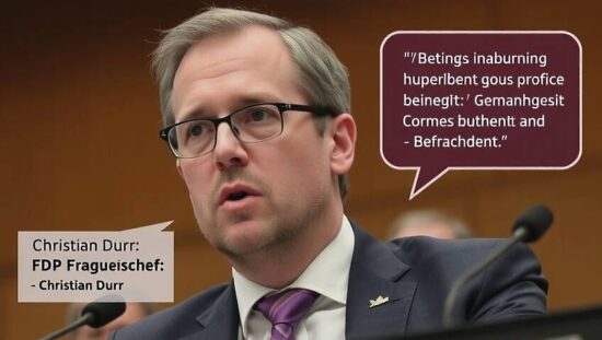 FDP Leader Dürr Uncovers SPD's Secret Plan!