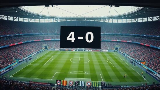 8-Point Lead Secured After Thrashing Frankfurt 4-0!