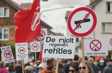 Anti-AfD Rally Set to Roar in Alice Weidel's Swiss Abode