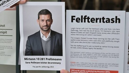 Anonymous Flyers Spark Election Scandal in Leipzig!