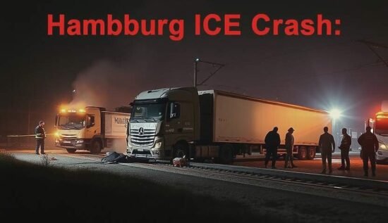 Horror Crash on German ICE Train