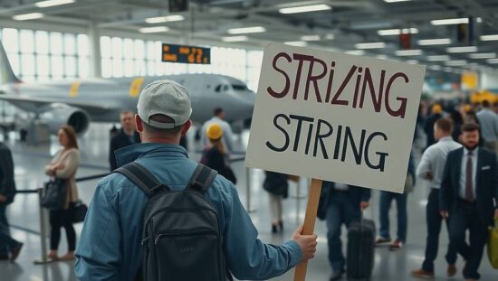 Verdi Calls for Full-Day Strikes at Germany's Busiest Airports