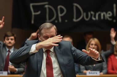 Union's Merz Sows Chaos, FDP Leader Fires Back
