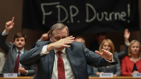 Union's Merz Sows Chaos, FDP Leader Fires Back