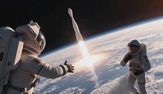 Kirill Peskow Blasts Off with NASA's A-Team to ISS!