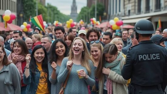 IS Threats Won't Stop the Party!