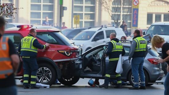 MUNICH MAYHEM: 20 Injured in Chaos as Out-of-Control Car Plows into Pedestrians